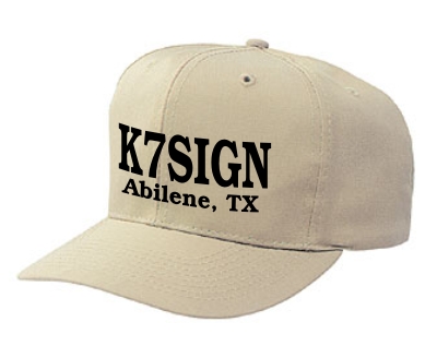 Callsign Cap - Solid Back