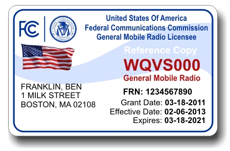 Fcc Amateur Radio Licence 6