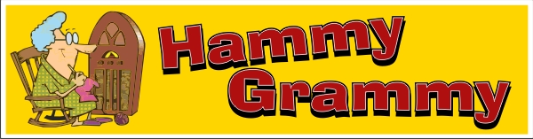 Hammy Grammy - Bumper Sticker - Click Image to Close