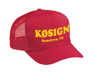 Callsign & Location Cap - Mesh Back