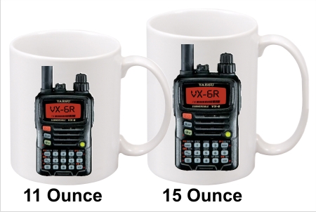 Yaesu VX-6R Handy Talkie Coffee Mug - Click Image to Close