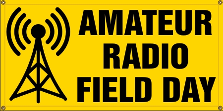 Amateur Radio Field Day Banner - Small
