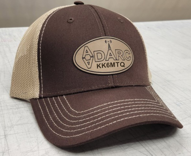 AADARC Leatherette Patch Cap - Click Image to Close