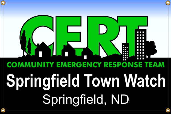 CERT - Community Emergency Response Team Banner