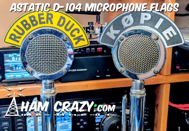 Mic Flag - D-104 Deluxe Microphone Flag