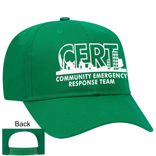 CERT Logo Hat - Community Emergency Response Team - Click Image to Close
