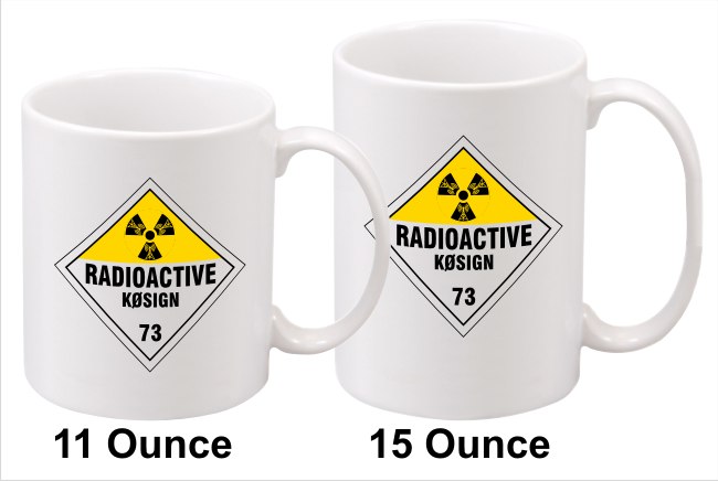 Radioactive Logo Callsign Coffee Mug