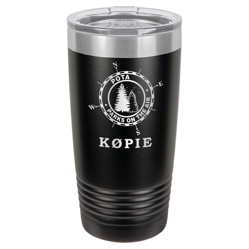 POTA Ham Radio Call Sign 20oz Tumbler