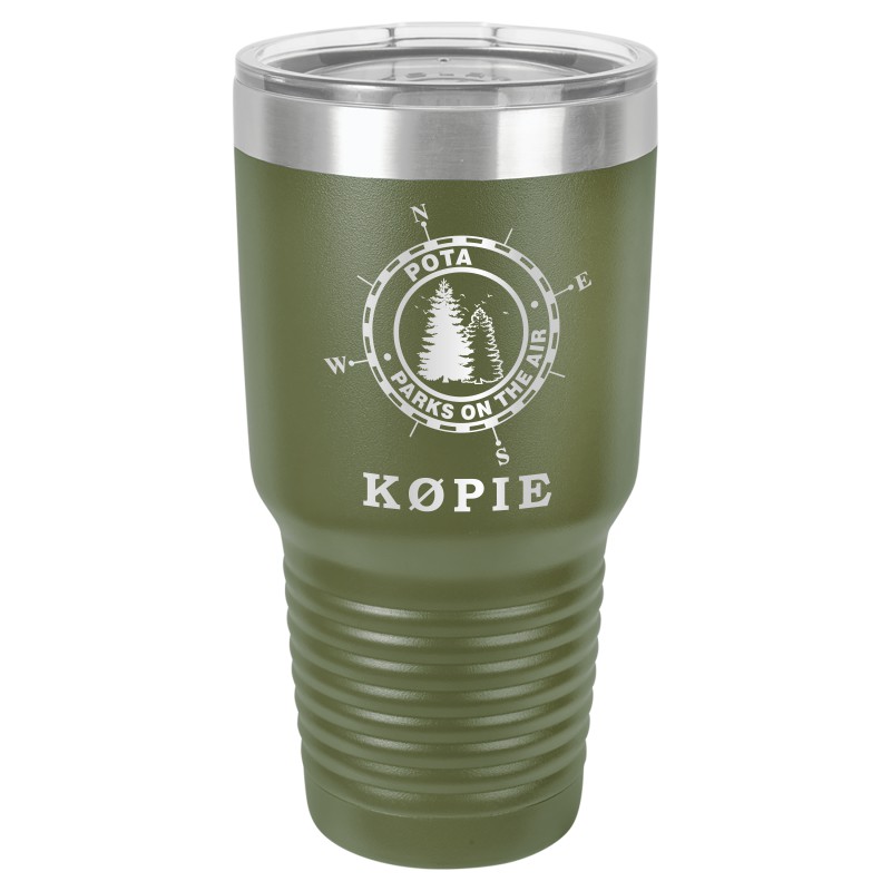 POTA Ham Radio Call Sign 30oz Tumbler