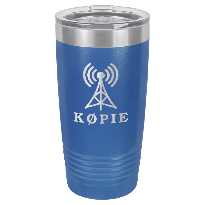 Ham Radio Call Sign 20oz Tumbler Antenna Tower - Click Image to Close