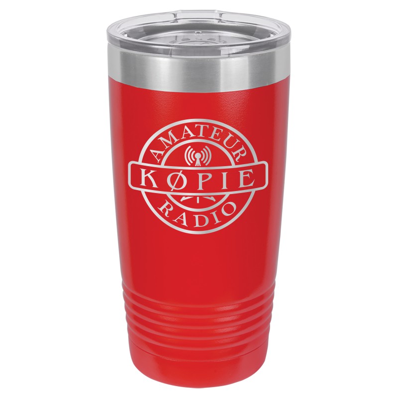 Ham Radio Call Sign 20oz Tumbler Amateur Radio Logo